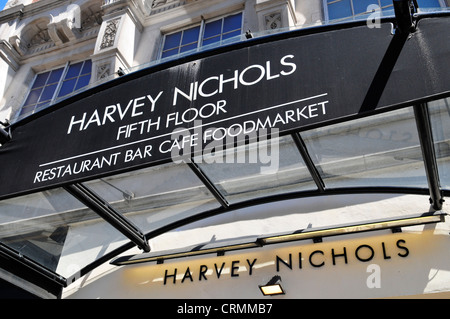 Harvey Nichols, Knightsbridge, London, England, UK Stock Photo