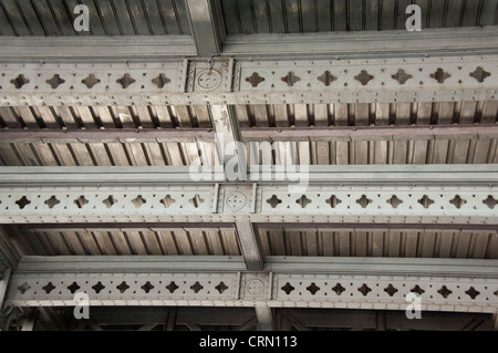 Africa, Mozambique. Capital city of Maputo. Central Train Station, designed by French architect, Gustave Eiffel, in 1910. Stock Photo