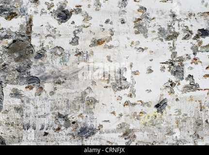 Closeup fragment spotted stone wall. Hi res texture Stock Photo