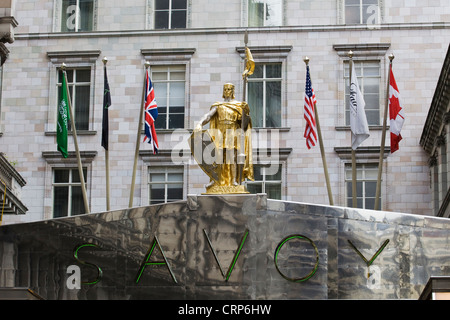 The Savoy hotel London England Stock Photo