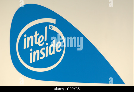 Intel Inside Logo Stock Photo