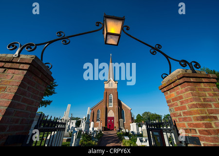 Historic St Peter's Episcopal Church, Lewes, Delaware, USA Stock Photo