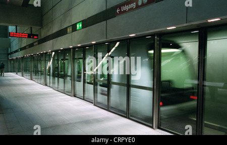 Nytorv Metro Station in Copenhagen Stock Photo