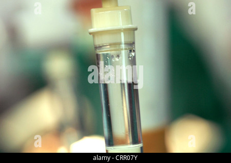 IV infusion filter Stock Photo - Alamy