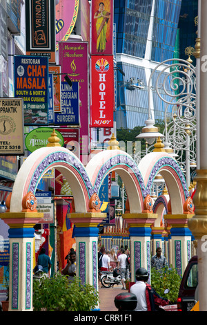 South East Asia, Malaysia, Kuala Lumpur, Little India, Jalan Tun Sambantham Stock Photo