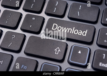 download concepts, to transfer data from internet. Stock Photo