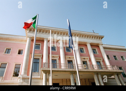 Wiedereroeffnete the Embassy of Italy in Berlin Stock Photo