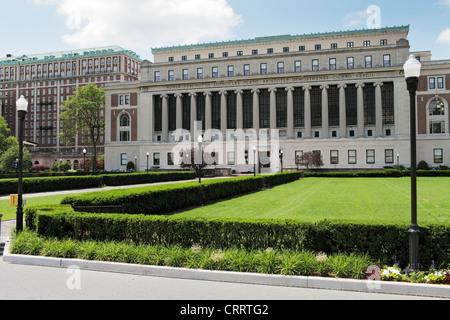 NEW YORK CITY, USA - JUNE 14: Butler Library on the Columbia University campus. June 14, 2012 in New York City, USA Stock Photo