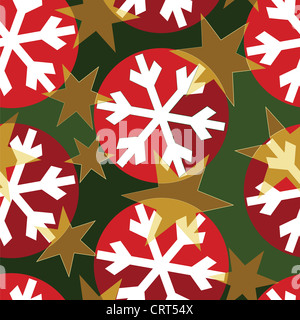 Christmas pattern Stock Photo
