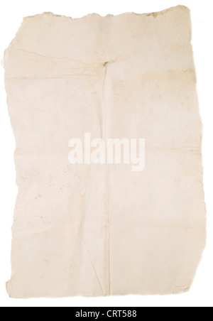 old torn paper Stock Photo