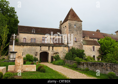 Chateau de Gevrey-Charmbertin in the Bourgogne wine region in France Stock Photo