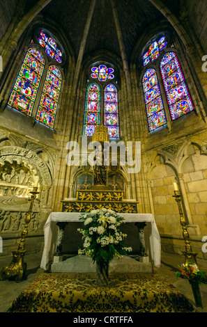 Catedral, Santiago De Compostela, A Coruña, Galicia, Spain Stock Photo 