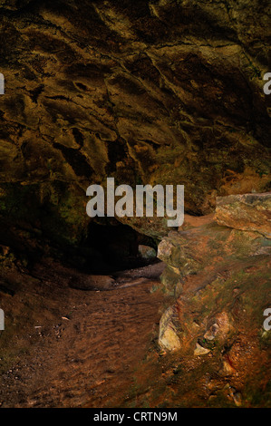 one of a series showing the walk from A837 to Inchnadamph Bone caves in Assynt, North West Scotland Stock Photo