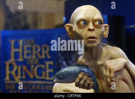 Gollum from Lord of the Rings at the Essen Game Fair in Stock Photo