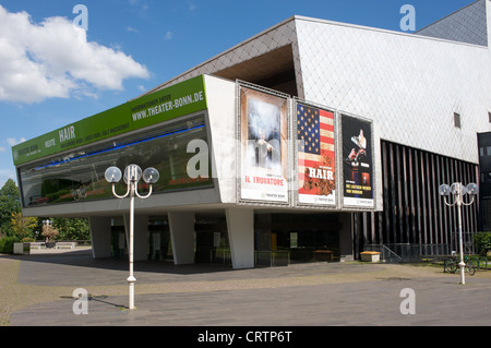 Theatre, Bonn, North Rhine-Westphalia, Germany. Stock Photo