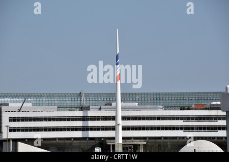 Air France headquarters building Roissy Charles de Gaulle international airport Paris France Stock Photo