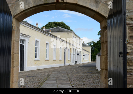 Coach House at Raby Castle in County Durham. Stock Photo