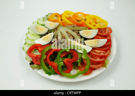 Fresh healthy salad ready to eat, Stock Photo