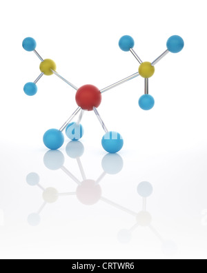 Chemical molecule Stock Photo