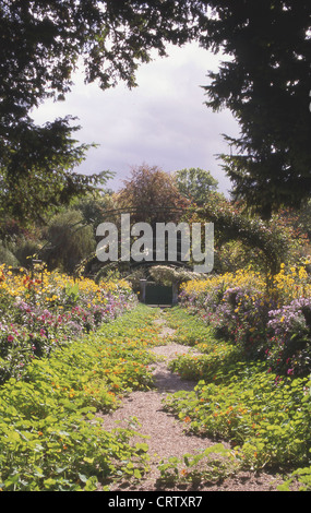 La maison et les jardins de Monet à Giverny Stock Photo