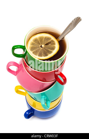 color cups Stock Photo