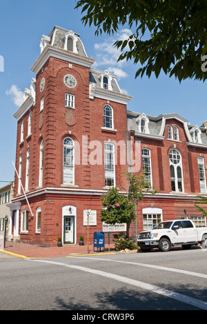 Stam's Hall 1886, Chestertown, Eastern Shore, Maryland, Kent County Stock Photo