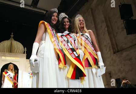 The Miss Germany 2004 in Duisburg Stock Photo