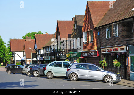 Station Approach, Virginia Water, Surrey, England, United Kingdom Stock Photo