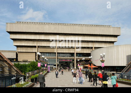 Birmingham Central Library and Paradise Circus Stock Photo