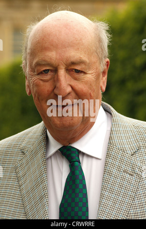 Peregrine Cavendish,12th Duke of Devonshire on South Lawn against Stock ...