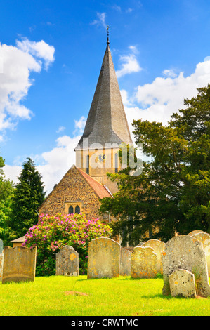 St James Church, Shere, Surrey, UK Stock Photo