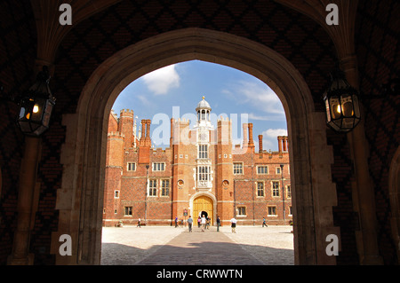 Base Court, Hampton Court Palace, Hampton, London Borough of Richmond upon Thames, Greater London, England, United Kingdom Stock Photo