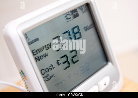 Domestic digital economy 7 electricity meter and analog time clock ...