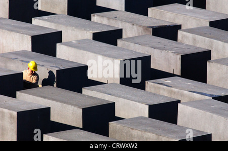 Memorial for the Murdered Jews of Europe in Berlin Stock Photo