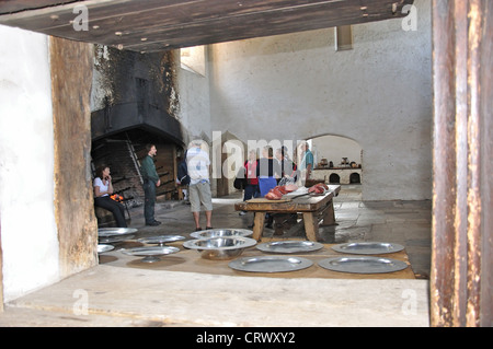 Henry VIII's kitchens, Hampton Court Palace, Hampton, London Borough of Richmond upon Thames, Greater London, England, United Kingdom Stock Photo