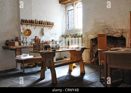 Henry VIII's kitchens, Hampton Court Palace, Hampton, London Borough of Richmond upon Thames, Greater London, England, United Kingdom Stock Photo