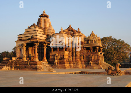 Kandariya Mahadev temple, Western group of temples, Khajuraho, Madhya Pradesh, India Stock Photo