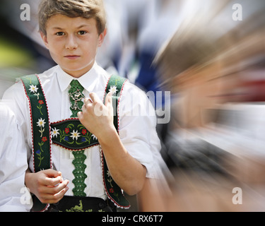 DE - BAVARIA: 85th Loisachgaufest in Bad Toelz (28 June to 02.July 2012) Stock Photo