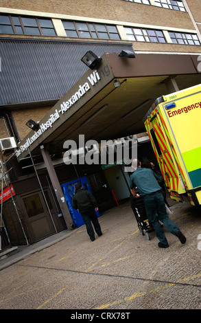 Alexandra Wing. The Royal London Hospital Stock Photo