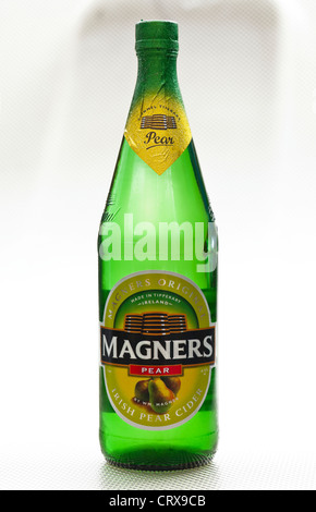 Bottle of Magners Original Pear Cider. Stock Photo