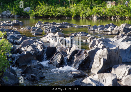 Johnson's Shut-ins State Park is one of the the most popular Missouri state parks. Stock Photo