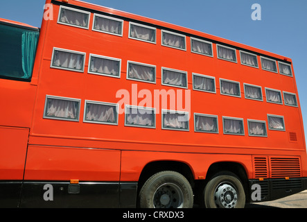 Rotel coach - hotel on wheels Stock Photo