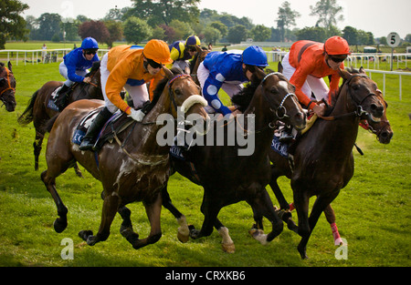 Horse racing event: Royal Ascot, held at York Racecourse. Stock Photo