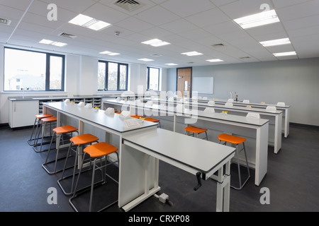Abingdon & Witney College empty classrooms Stock Photo