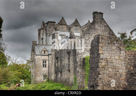 Ireland, County Donegal, View of Donegal Castle Stock Photo