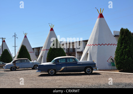 Wigwam Motel, Holbrook, Arizona Stock Photo