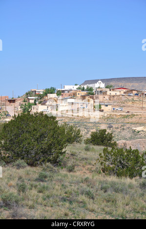 Mission San José de la Laguna, New Mexico, USA - old historic settlement (1699) Stock Photo