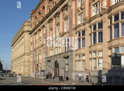 The 1907  neo-baroque style Cooperative Society Wholesale building  on Corporation Street, Manchester. Stock Photo