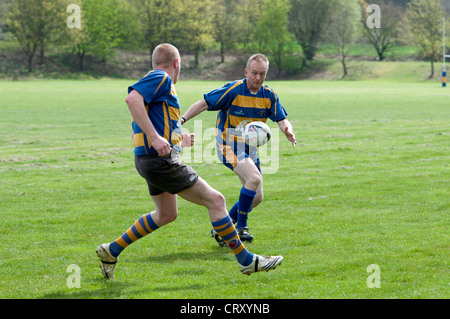 Rugby Union at club level Stock Photo