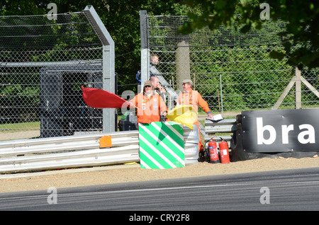 Race Marshals Stock Photo